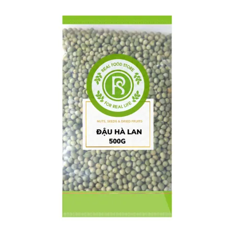 Đậu Hà Lan Nguyên Real Food - Hạt Đậu Xanh 100% Tự Nhiên, Dinh Dưỡng Cho Mẹ Bầu, Người Già Và Trẻ Em - Xuất Xứ Canada