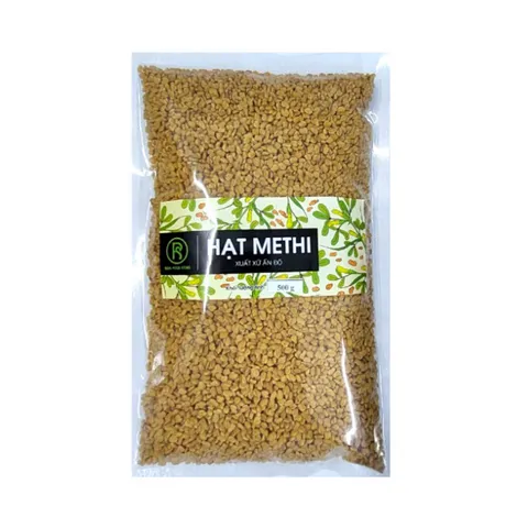 Hạt Methi Ấn Độ Real Food - Hạt Fenugreek Tự Nhiên Hỗ Trợ Tăng Cường Sữa Mẹ và Cải Thiện Chỉ Số Đường Huyết
