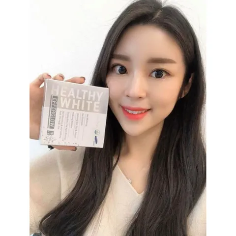 Viên sủi trắng da Cosmeheal Healthy White Efferglow Hàn Quốc - Hỗ trợ làm đẹp da, hộp 30 viên, tăng cường sức đề kháng