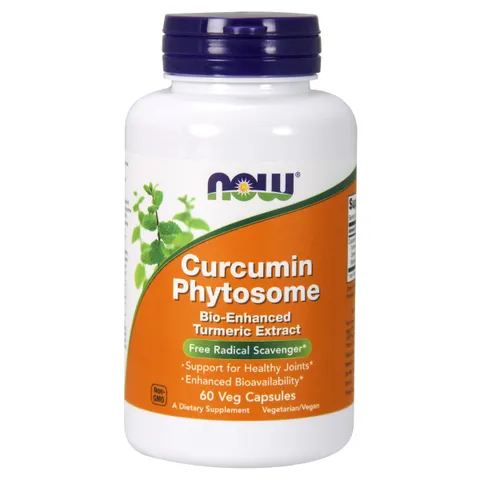 Viên nghệ Curcumin Phytosome Now Foods 60 viên - Hỗ trợ tiêu hóa, dạ dày khỏe mạnh, giảm ợ nóng, ợ hơi cho người lớn