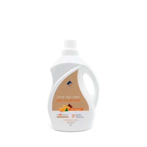 Nước Rửa Chén Hữu Cơ Bồ Hòn Ecocare Thiên Nhiên 2000ml - An Toàn, Hiệu Quả Vệ Sinh Chén Đĩa Cho Gia Đình, Chất Lượng Cao