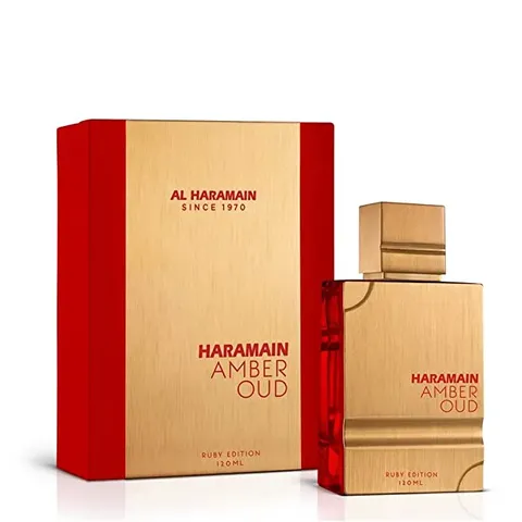 Nước hoa unisex Al Haramain Amber Oud Ruby Edition EDP - Hương thơm sang chảnh, quyến rũ, phiên bản hoàn hảo của MFK Baccarat Rouge 540
