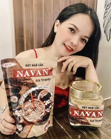 Bột Ngũ Cốc Navan Gia Truyền 7 Vị Lợi Sữa - Tăng Cường Dinh Dưỡng Cho Mẹ Sau Sinh và Phụ Nữ Mang Thai, Hỗ Trợ Béo Phì, Cải Thiện Giấc Ngủ