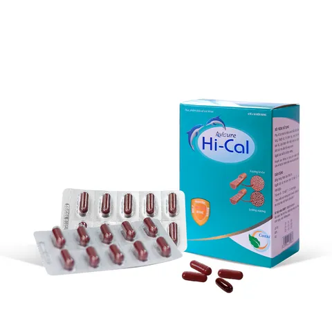 Viên uống bổ sung Canxi tự nhiên Avisure Hical 60 viên cho bà bầu - Hỗ trợ mẹ khỏe mạnh, thai nhi phát triển tốt