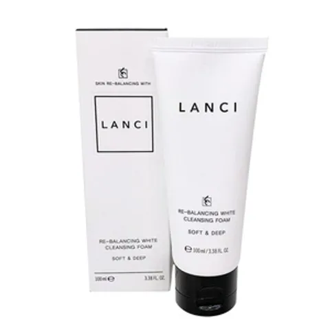 Sữa Rửa Mặt Lanci Whitening Deep Clean Hàn Quốc 100ml - Làm Sạch Da, Ngăn Ngừa Mụn, Cấp Ẩm, Chống Viêm, Tươi Sáng, Duy Trì Độ Ẩm