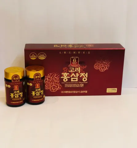 Cao Hồng Sâm Daehan Hàn Quốc 250g - Hộp 4 Lọ Bổ Dưỡng Sức Khỏe, Tăng Cường Miễn Dịch, Quà Tặng Ý Nghĩa