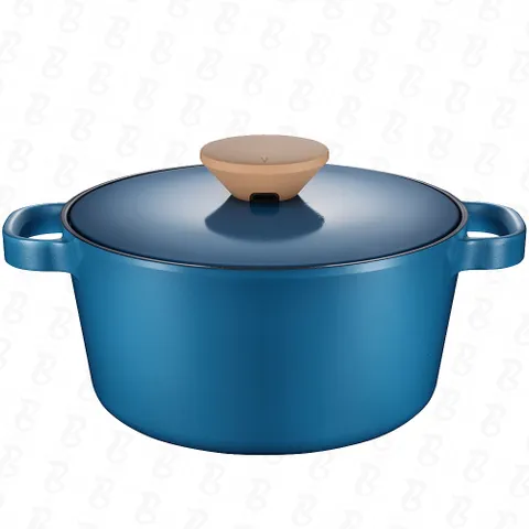 Nồi Casserole Ceramic PoongNyun BNPT-24C 24cm - Chống Dính, Chống Trầy, Dung Tích 4.7L - Thiết Kế Hiện Đại, Bền Bỉ, Sử Dụng Trên Nhiều Loại Bếp