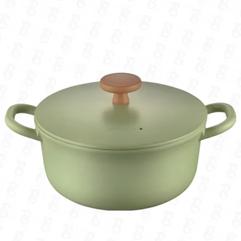 Nồi Casserole Ceramic PoongNyun BLRPT-20C 20cm - Nồi Nấu Đa Năng Chống Dính, Chống Trầy Xước, Phù Hợp Bếp Gas, Điện, Hồng Ngoại