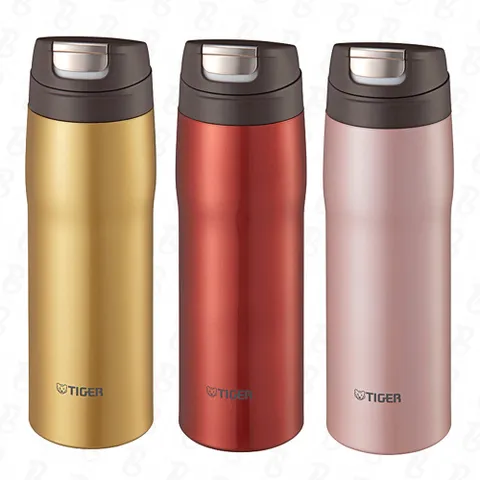 Bình Giữ Nhiệt Tiger MJC-A048 480ml - Bình Lưỡng Tính Nắp Nhấn Tự Động, Giữ Nóng Lạnh Lâu, Thiết Kế Sang Trọng, Công Nghệ Super Clean Plus