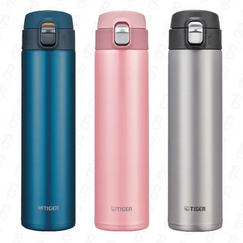 Bình giữ nhiệt Tiger MMJ-A601 600ml - Bình lưỡng tính nắp bật, sang trọng, công nghệ Blasting chống bám bẩn, tiện lợi cho văn phòng và du lịch