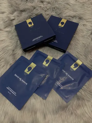 Mặt Nạ Derm All Matrix Facial Dermal Care Mask Hàn Quốc - Hộp 4 Miếng Dưỡng Ẩm, Giúp Trắng Sáng Da Tự Nhiên