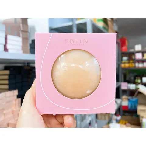 Miếng Dán Nâng Ngực Nhiệt Tự Thân Silicon Eblin Hàn Quốc - Đồ Lót Nữ Siêu Mỏng, Không Bám Bụi, Tái Sử Dụng 100 Lần