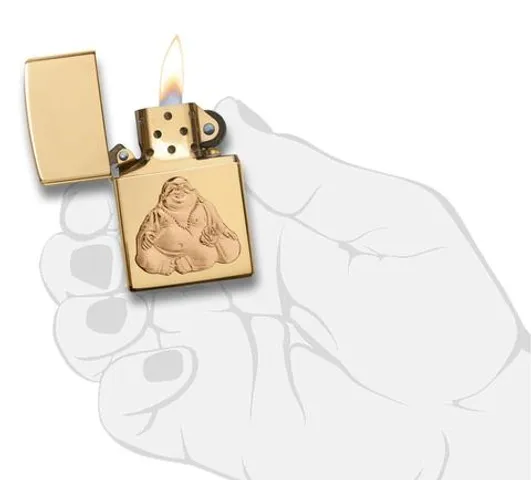 Bật Lửa Zippo Đức Phật Cười Laughing Buddha 29626 Chính Hãng Mỹ - Quà Tặng Độc Đáo, Bảo Hành Trọn Đời