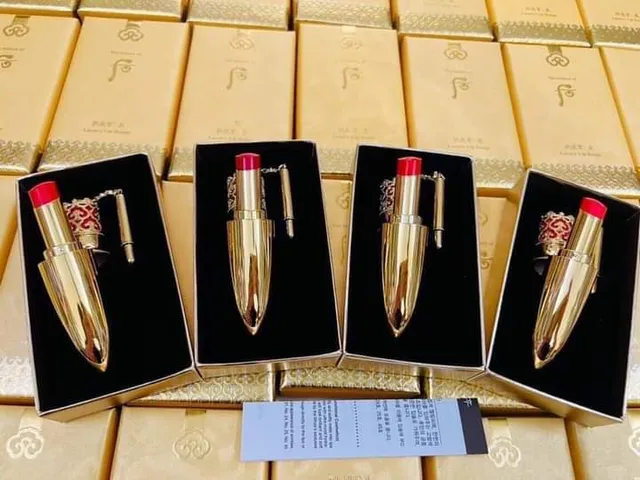 Son Môi Hoàng Hậu Whoo Mi Luxury Lip Rouge - Son Lì Dưỡng Ẩm, Đậm Đẹp, Thiết Kế Sang Trọng, Hiệu Ứng Cảm Xạ Màu Sắc 6gr