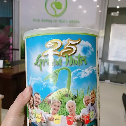 Bột Ngũ Cốc Dinh Dưỡng Nhập Khẩu 25 Green Nutri - Thức Uống Lành Mạnh, Phù Hợp Cho Mọi Lứa Tuổi, Thay Thế Bữa Ăn Phụ