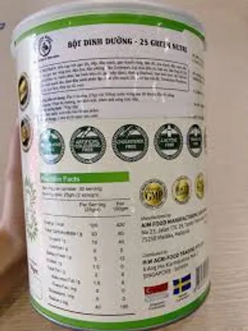Bột Ngũ Cốc Dinh Dưỡng Nhập Khẩu 25 Green Nutri - Thức Uống Lành Mạnh, Phù Hợp Cho Mọi Lứa Tuổi, Thay Thế Bữa Ăn Phụ