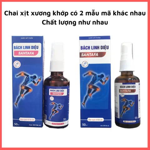 Chai Xịt Xoa Bóp Chấn Thương Bách Linh Diệu Giảm Đau, Hỗ Trợ Lưu Thông Máu, Đau Nhức Xương Khớp