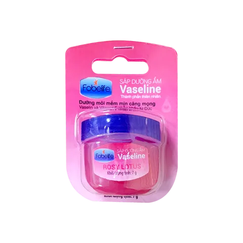 Vaseline Fobelife Sáp Dưỡng Ẩm Da Khô - Vitamin F Giúp Làm Mềm Da và Dưỡng Môi Mịn Màng, Chống Nứt Nẻ