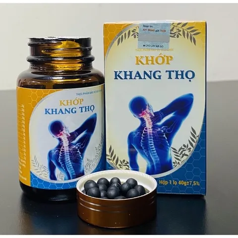 Combo 4 Hộp Viên Khớp Khang Thọ Nam Dương - Hỗ Trợ Giảm Đau Mỏi Vai Gáy Hiệu Quả, Bổ Sung Chất Lượng Cho Xương Khớp
