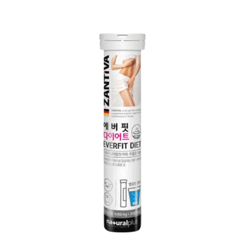 Viên Sủi Giảm Cân Zantiva Everfit Diet Cao Cấp Từ Đức - Đốt Cháy Mỡ, Giảm Thèm Ăn - ống 20 Viên vị Chanh Dễ Uống