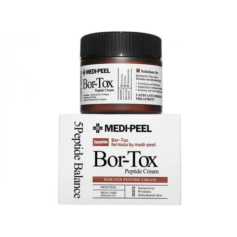 Kem Dưỡng Căng Bóng Da Medi-Peel Bor-Tox Peptide Cream 50gr - Giúp Dưỡng Ẩm, Cải Thiện Nếp Nhăn và Se Khít Lỗ Chân Lông