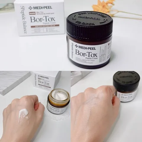 Kem Dưỡng Căng Bóng Da Medi-Peel Bor-Tox Peptide Cream 50gr - Giúp Dưỡng Ẩm, Cải Thiện Nếp Nhăn và Se Khít Lỗ Chân Lông