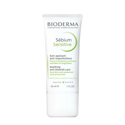 Kem Dưỡng Ẩm Bioderma Sebium Sensitive 30mL - Giải Pháp Dưỡng Ẩm Cho Da Mụn Nhạy Cảm, Thương Hiệu Pháp, Không Gây Kích Ứng