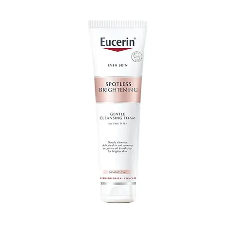 Sữa Rửa Mặt Eucerin Spotless Brightening Cleansing Foam 150g - Sản Phẩm Dưỡng Trắng Da, Giúp Sáng Và Giảm Thâm Nám, Nhập Khẩu Đức
