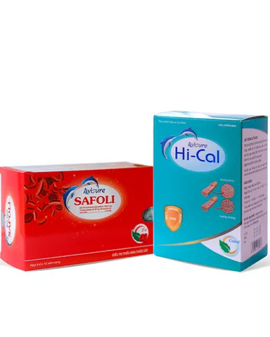 Bộ đôi bổ bầu Avisure Hical & Safoli - Viên sắt hữu cơ và canxi tự nhiên cho mẹ bầu, hỗ trợ sức khỏe thai kỳ