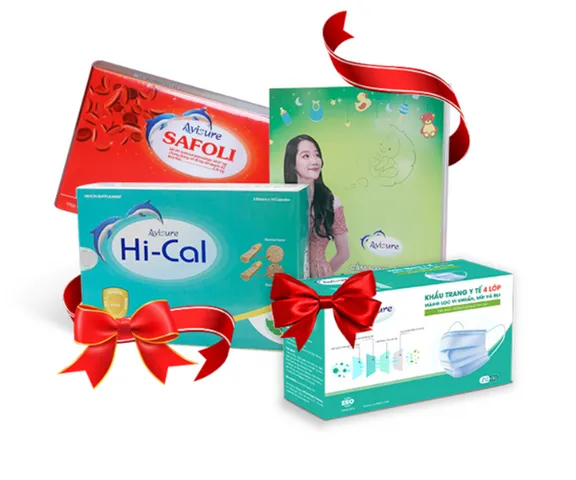 Combo đủ chất Sắt, Canxi, Dha Avisure - Cho mẹ bầu Thai kỳ hoàn hảo