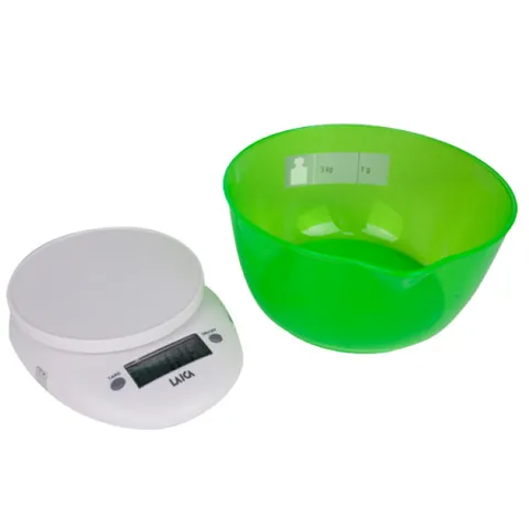 Cân Điện Tử Nhà Bếp LAICA KS1016 Chính Hãng Italy - Thiết Kế Nhỏ Gọn, Cân Tối Đa 3kg, Dễ Sử Dụng, Phù Hợp Mọi Gia Đình