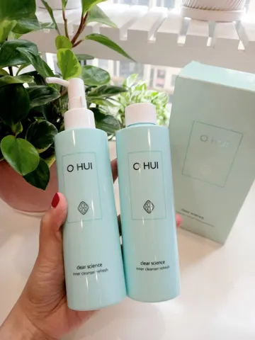 Dung dịch vệ sinh phụ nữ Ohui Body Science Inner Cleanser Refresh 400ml - Set 2 chai cho vùng nhạy cảm an toàn và sạch sẽ