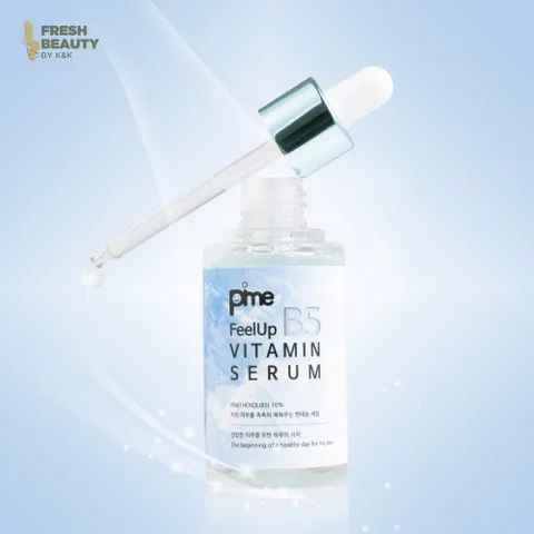 Tinh Chất Phục Hồi Da Pime Feel Up B5 Vitamin Serum 50g - Dưỡng Ẩm, Làm Dịu Da Nhạy Cảm, Hỗ Trợ Phục Hồi Sau Lăn Kim, Phi Kim