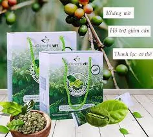 Cà Phê Hỗ Trợ Giảm Cân Thiên Nhiên Việt - Giúp Tăng Trao Đổi Chất, Tăng Tiêu Thụ Chất Béo - Gói Hòa Tan Thơm Ngon Dễ Dùng