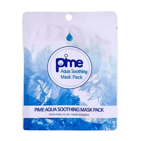 Mặt Nạ B5 Pime Aqua Soothing Mask Pack - Phục Hồi Da, Cấp Ẩm, Làm Dịu Da, Chiết Xuất Tự Nhiên, Hàn Quốc 25ml