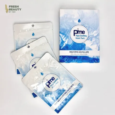Mặt Nạ B5 Pime Aqua Soothing Mask Pack - Phục Hồi Da, Cấp Ẩm, Làm Dịu Da, Chiết Xuất Tự Nhiên, Hàn Quốc 25ml