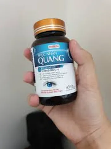 Viên Uống Bổ Mắt Phục Nhãn Quang - Tăng Cường Thị Lực, Giảm Mỏi Mắt, Hộp 30 Viên Chiết Xuất Thiên Nhiên