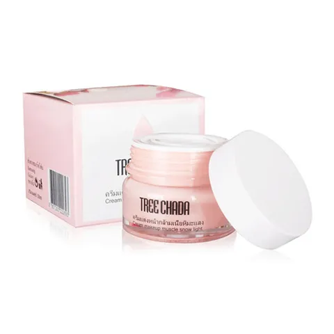 Kem Trang Điểm Dưỡng Da Trắng Mịn Treechada Thái Lan - Kem Đa Năng 3 Trong 1, Dưỡng Ẩm & Chống Nắng Cho Phái Đẹp