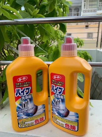 Chai Thông Tắc Đường Ống Thoát Nước Rocket Nhật Bản 800g - Giải Pháp Hiệu Quả Cho Gia Đình, Loại Bỏ Bùn Tắc Nhanh Chóng