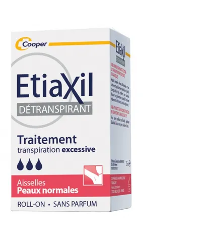 Lăn Khử Mùi Etiaxil Detranspirant Roll-On - Ngăn Mùi Hôi 72 Giờ, Không Mùi, Không Dính, Phù Hợp Với Da Thường & Nhạy Cảm