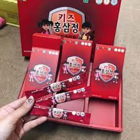 Nước Hồng Sâm Sanga Baby Hàn Quốc 30 Gói - Giúp Trẻ Phát Triển Trí Não, Tăng Cường Đề Kháng và Khả Năng Hấp Thụ Thức Ăn