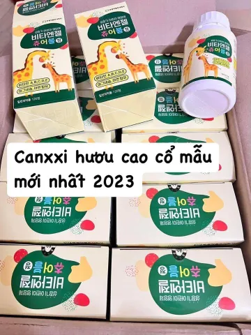 Kẹo Canxi Hươu Cao Cổ Hàn Quốc - Vitamin Tổng Hợp Giúp Trẻ Phát Triển Chiều Cao Tốt Nhất Dành Cho Bé Từ 3 Tuổi Trở Lên