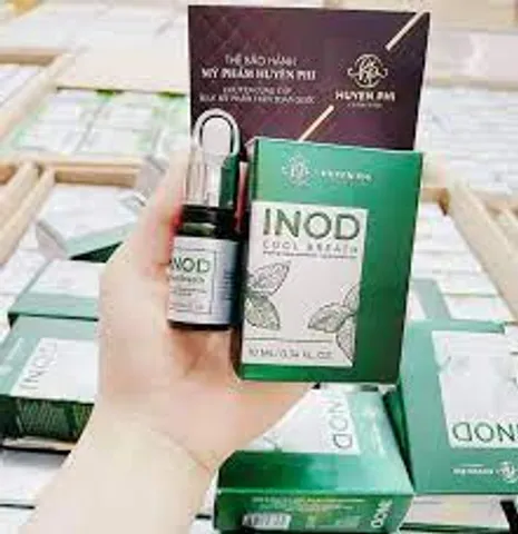 Tinh dầu INOD Cool Breath Huyền Phi - Hỗ trợ hơi thở thơm mát, khử mùi miệng, giảm nhiệt miệng, hiệu quả tự nhiên từ tinh dầu thiên nhiên