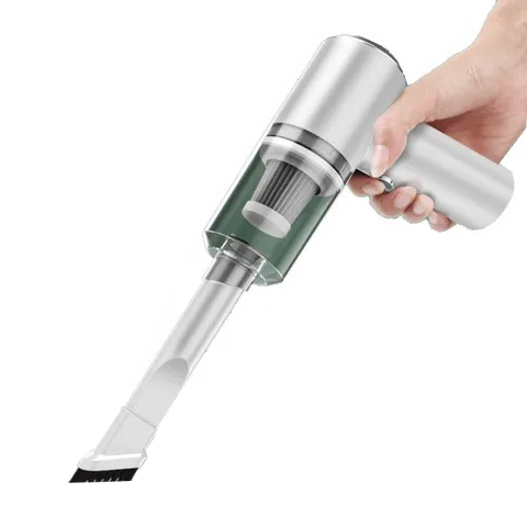 Máy Hút Bụi Cầm Tay Mini Không Dây - Lực Hút Mạnh 9000 Pa, Đèn LED Chiếu Sáng, Đa Năng Vệ Sinh Ô Tô, Máy Tính, Gia Đình