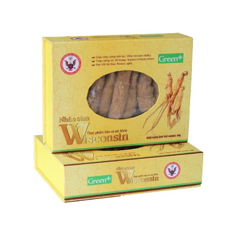 Nhân Sâm Wisconsin Hoa Kỳ 50g - Sâm Nguyên Củ Tăng Cường Sức Khỏe, Hỗ Trợ Bổ Dưỡng