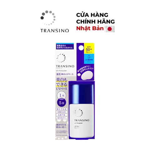 Kem Chống Nắng Dưỡng Trắng Da Transino Nhật Bản 30ml - SPF50+ PA++++, Chống Nám, Đa Chức Năng, Phù Hợp Da Nhạy Cảm