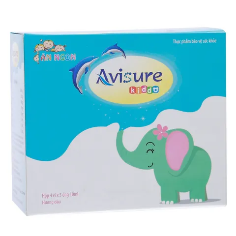 Siro Ăn Ngon Avisure Kiddo - Hỗ Trợ Tăng Cường Hấp Thu và Chuyển Hóa Dưỡng Chất Cho Trẻ Em, Giảm Biếng Ăn và Tăng Đề Kháng