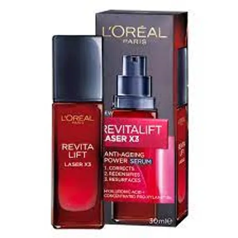 Serum Dưỡng Da L'Oreal Paris Revitalift Laser x3 30ml - Giảm Nếp Nhăn, Căng Da, Chống Lão Hóa Chuyên Sâu