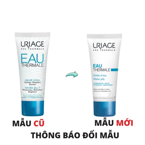 Kem Dưỡng Uriage Eau Thermal Gelee D'Eau Water Jelly 40mL - Gel Dưỡng Ẩm Mặt Thích Hợp Cho Da Nhờn và Da Hỗn Hợp