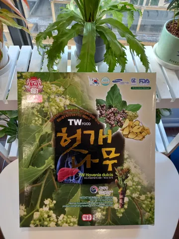 Nước Mát Gan Giải Rượu Hovenia Dulcis Taewoong Hàn Quốc - Bổ Gan, Thanh Nhiệt, Hỗ Trợ Giải Độc, Tăng Cường Sức Khỏe
